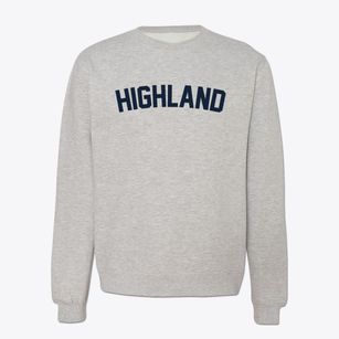 Highland Wisconsin Classic Curve Crewneck Sweatshirt