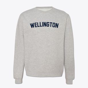 Wellington Wisconsin Classic Curve Crewneck Sweatshirt