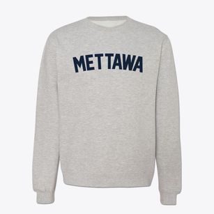 Mettawa Illinois Classic Curve Crewneck Sweatshirt