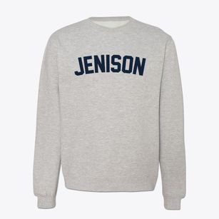 Jenison Michigan Classic Curve Crewneck Sweatshirt