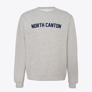 North Canton Ohio Classic Curve Crewneck Sweatshirt