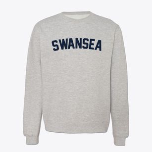 Swansea Massachusetts Classic Curve Crewneck Sweatshirt