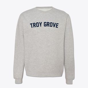 Troy Grove Illinois Classic Curve Crewneck Sweatshirt