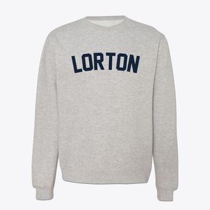 Lorton Nebraska Classic Curve Crewneck Sweatshirt