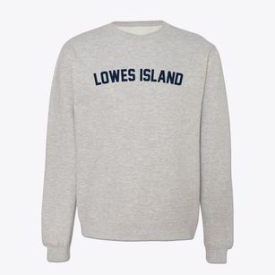 Lowes Island Virginia Classic Curve Crewneck Sweatshirt