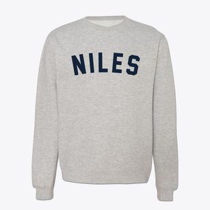 Niles Michigan Classic Curve Crewneck Sweatshirt