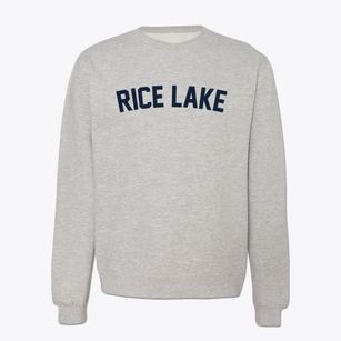 Rice Lake Wisconsin Classic Curve Crewneck Sweatshirt