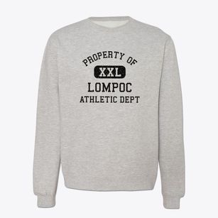 Lompoc California Athletic Dept Crewneck Sweatshirt