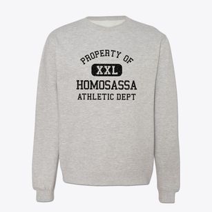Homosassa Florida Athletic Dept Crewneck Sweatshirt