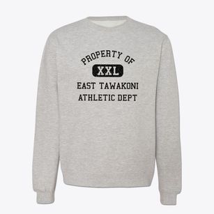 East Tawakoni Texas Athletic Dept Crewneck Sweatshirt