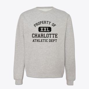 Charlotte Iowa Athletic Dept Crewneck Sweatshirt