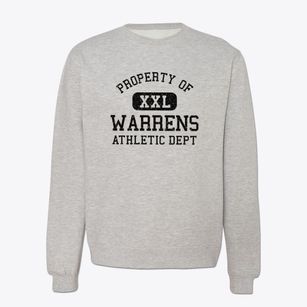 Warrens Wisconsin Athletic Dept Crewneck Sweatshirt