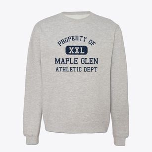 Maple Glen Pennsylvania Athletic Dept Crewneck Sweatshirt
