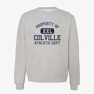 Colville Washington Athletic Dept Crewneck Sweatshirt
