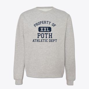 Poth Texas Athletic Dept Crewneck Sweatshirt