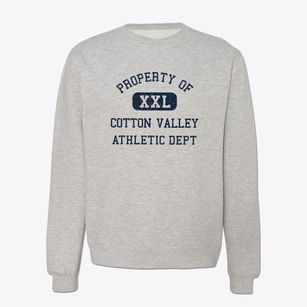 Cotton Valley Louisiana Athletic Dept Crewneck Sweatshirt