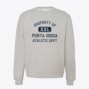Punta Gorda Florida Athletic Dept Crewneck Sweatshirt