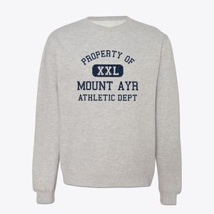 Mount Ayr Indiana Athletic Dept Crewneck Sweatshirt