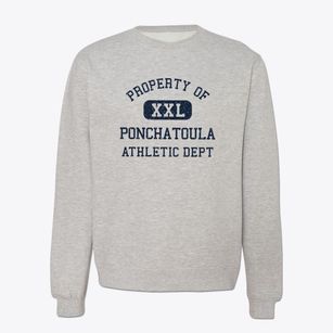 Ponchatoula Louisiana Athletic Dept Crewneck Sweatshirt