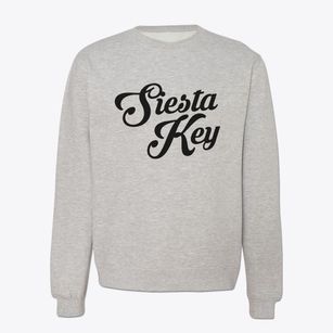 Siesta Key Florida Vintage Team Crewneck Sweatshirt