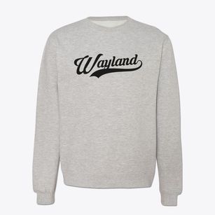 Wayland Michigan Vintage Team Crewneck Sweatshirt