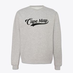 Cape May New Jersey Vintage Team Crewneck Sweatshirt