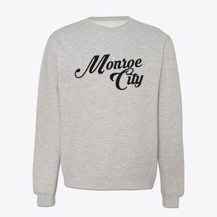 Monroe City Missouri Vintage Team Crewneck Sweatshirt