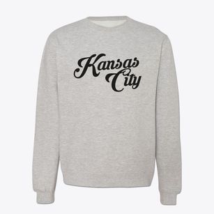 Kansas City Kansas Vintage Team Crewneck Sweatshirt