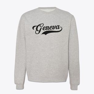 Geneva Indiana Vintage Team Crewneck Sweatshirt