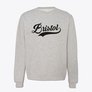 Bristol Rhode Island Vintage Team Crewneck Sweatshirt