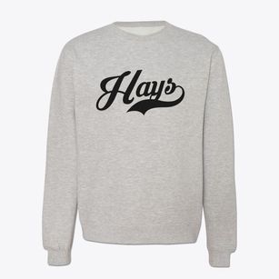 Hays Kansas Vintage Team Crewneck Sweatshirt