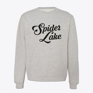 Spider Lake Wisconsin Vintage Team Crewneck Sweatshirt