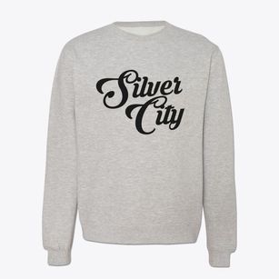 Silver City Iowa Vintage Team Crewneck Sweatshirt