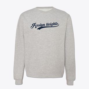 Roslyn Heights New York Vintage Team Crewneck Sweatshirt