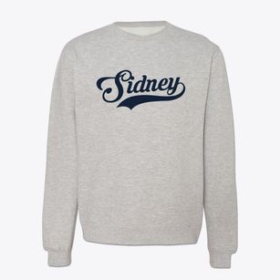 Sidney Nebraska Vintage Team Crewneck Sweatshirt