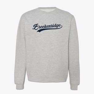 Breckenridge Minnesota Vintage Team Crewneck Sweatshirt