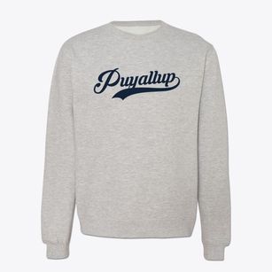 Puyallup Washington Vintage Team Crewneck Sweatshirt
