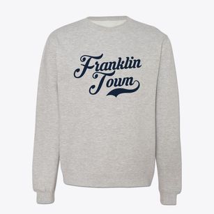 Franklin Town Massachusetts Vintage Team Crewneck Sweatshirt