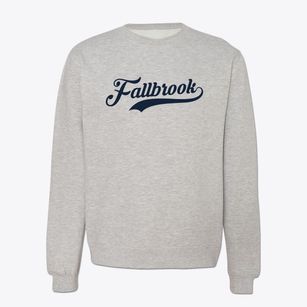 Fallbrook California Vintage Team Crewneck Sweatshirt