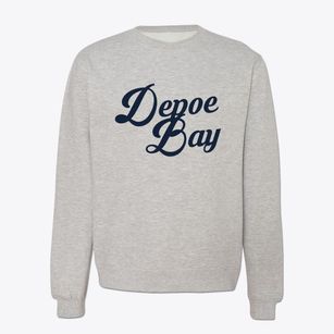 Depoe Bay Oregon Vintage Team Crewneck Sweatshirt