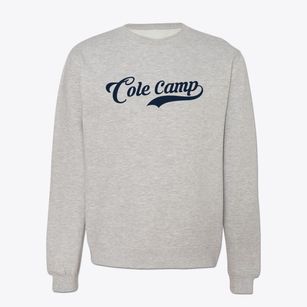 Cole Camp Missouri Vintage Team Crewneck Sweatshirt