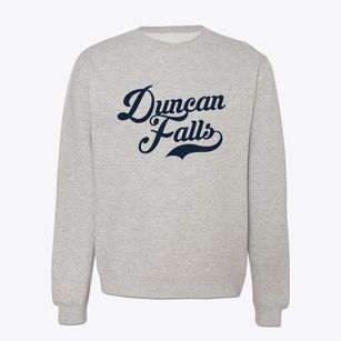 Duncan Falls Ohio Vintage Team Crewneck Sweatshirt