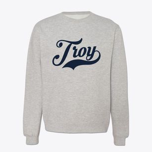 Troy Kansas Vintage Team Crewneck Sweatshirt
