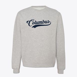 Columbus New York Vintage Team Crewneck Sweatshirt