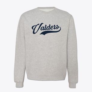 Valders Wisconsin Vintage Team Crewneck Sweatshirt