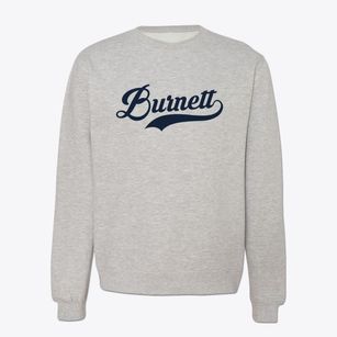 Burnett Wisconsin Vintage Team Crewneck Sweatshirt