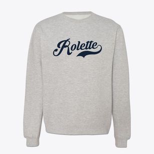 Rolette North Dakota Vintage Team Crewneck Sweatshirt