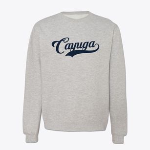 Cayuga New York Vintage Team Crewneck Sweatshirt