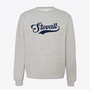 Stovall North Carolina Vintage Team Crewneck Sweatshirt
