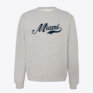 Miami Missouri Vintage Team Crewneck Sweatshirt